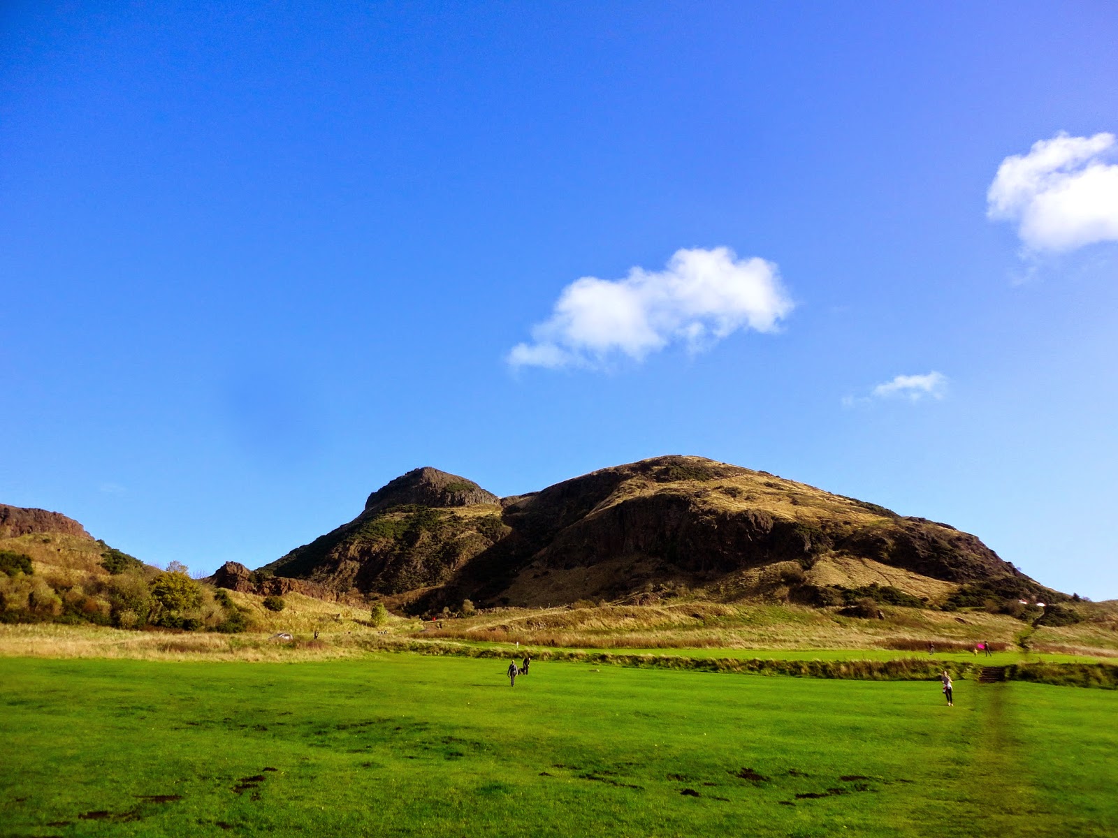 Edinburgh Arthur's Seat in Holyrood Park