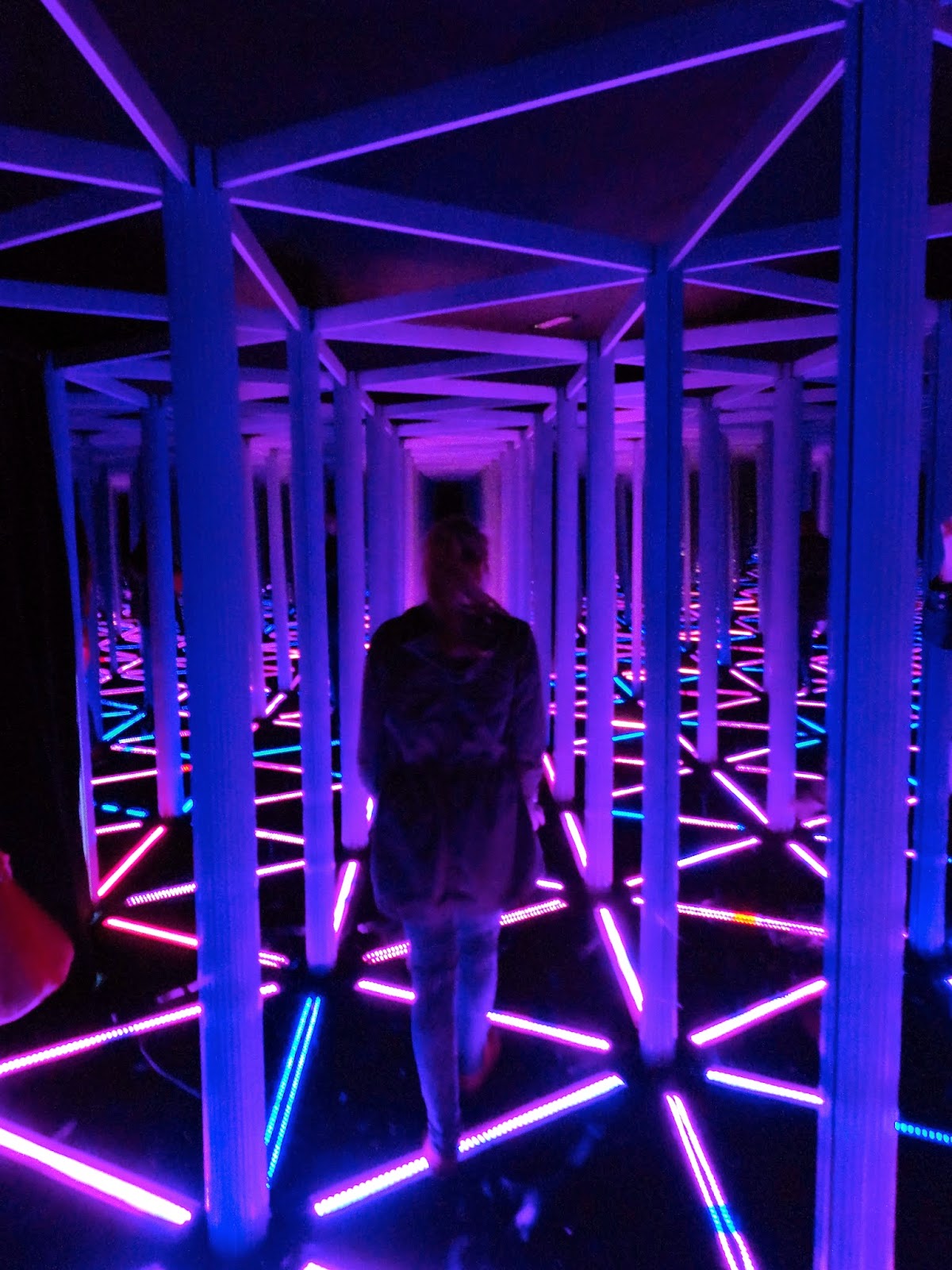 Mirror maze in Camera Obscura, Edinburgh