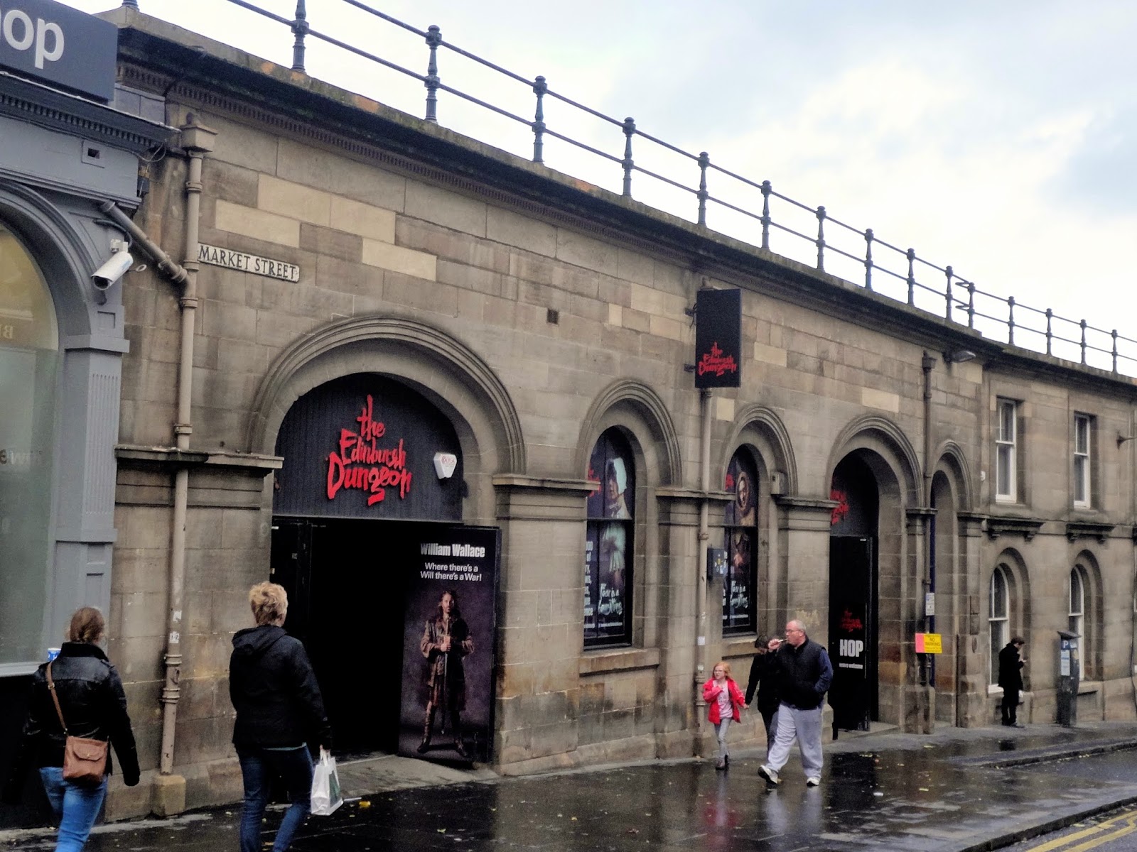 Exterior of the Edinburgh Dungeon