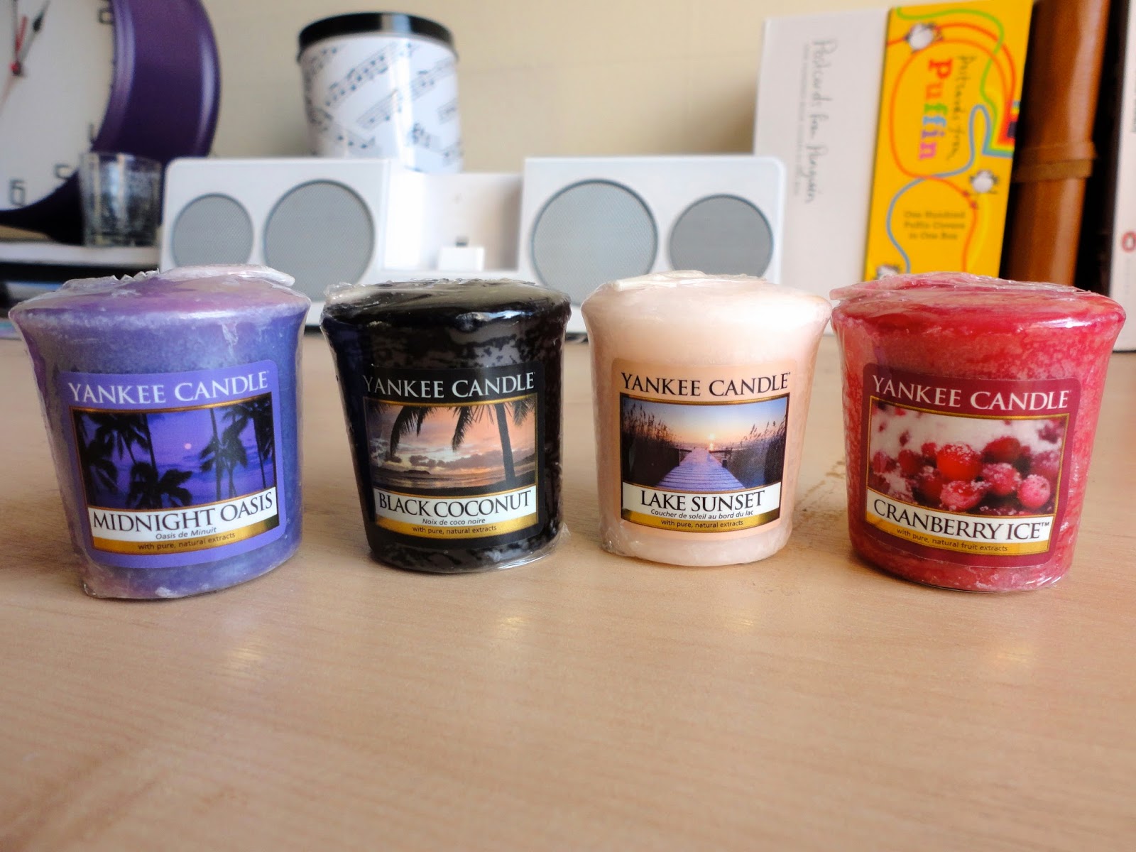 Yankee scented votive candles