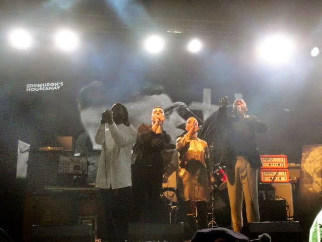 Young Fathers at Edinburgh Hogmanay Street Party 2014