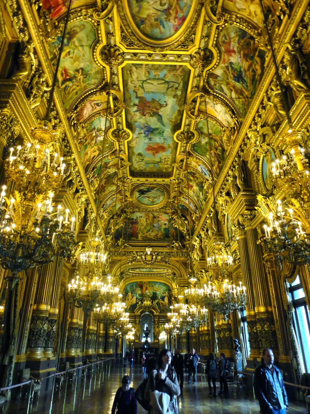 Interior of Opera Garnier, Paris