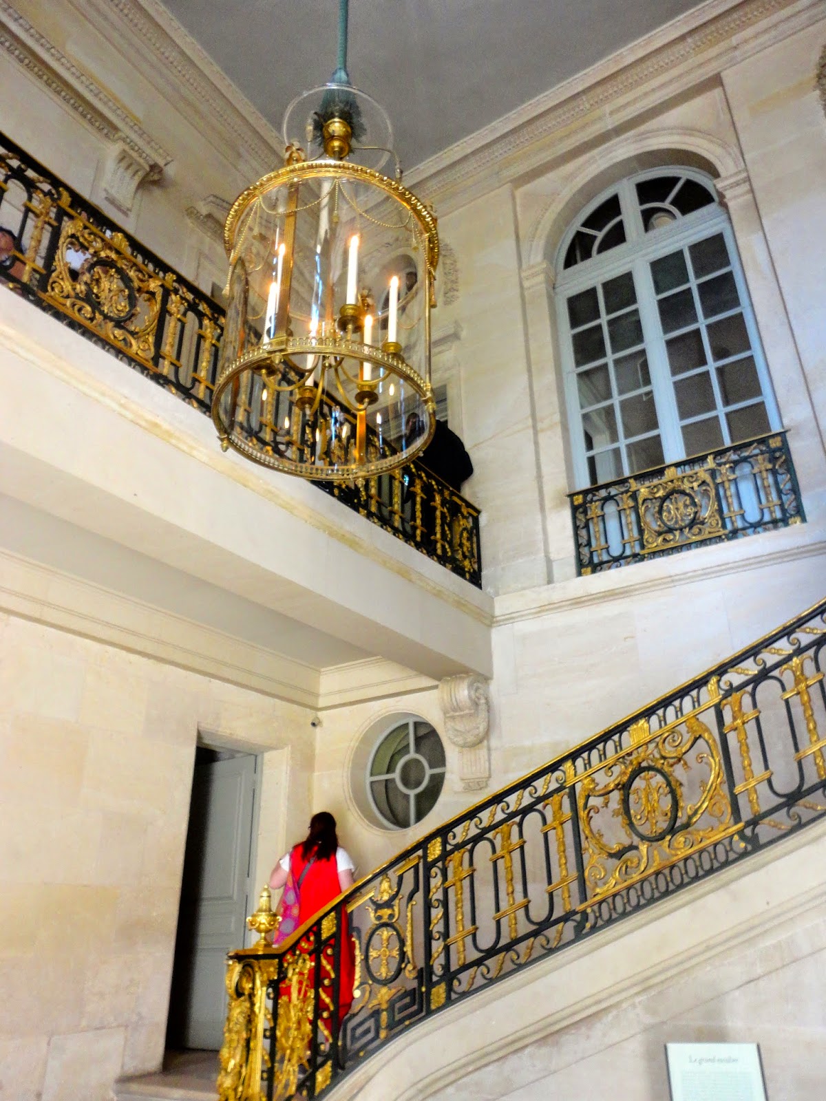 Interior of garden building at Chateau de Versailles, Paris