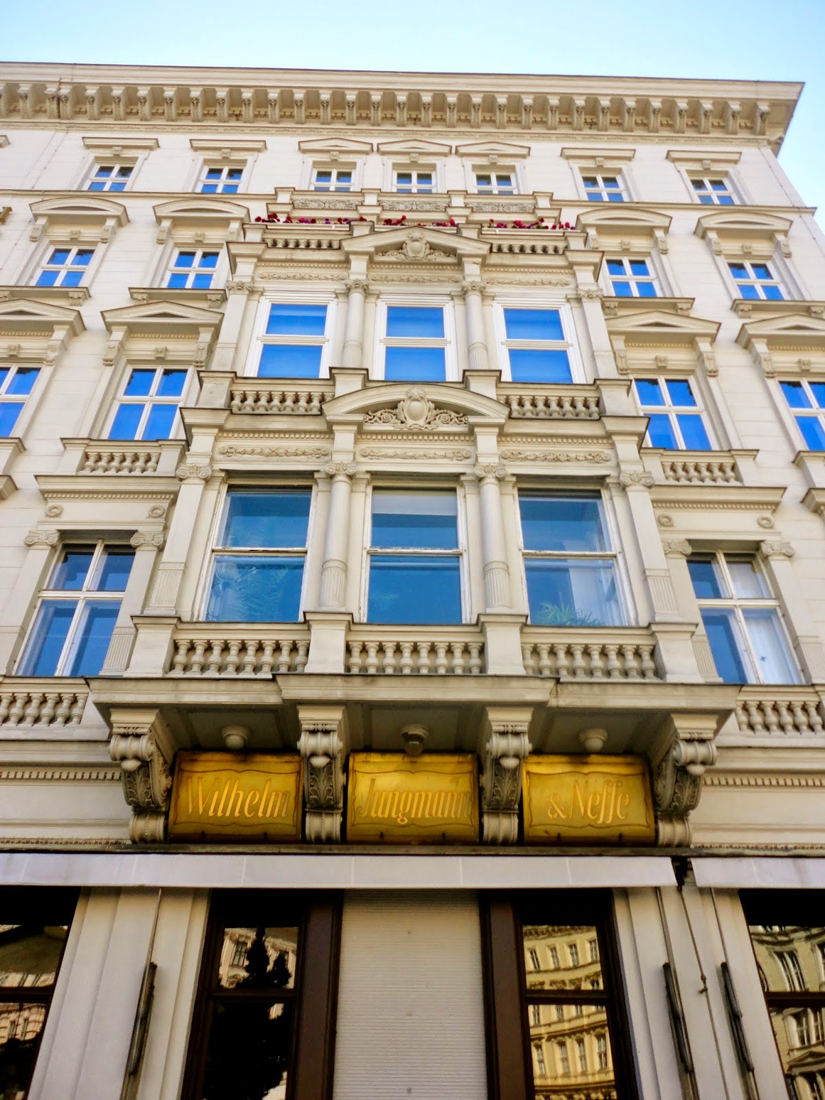Building exterior, Vienna, Austria