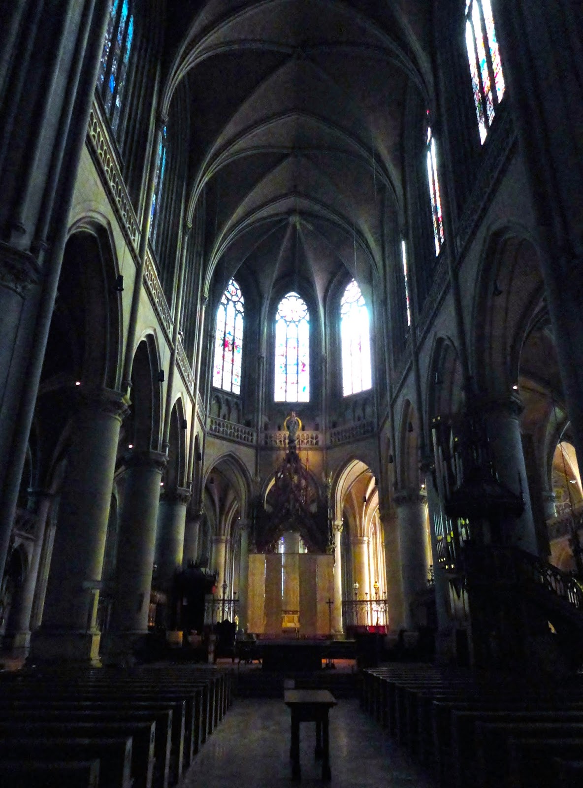 Inside Linz Cathedral, Austria