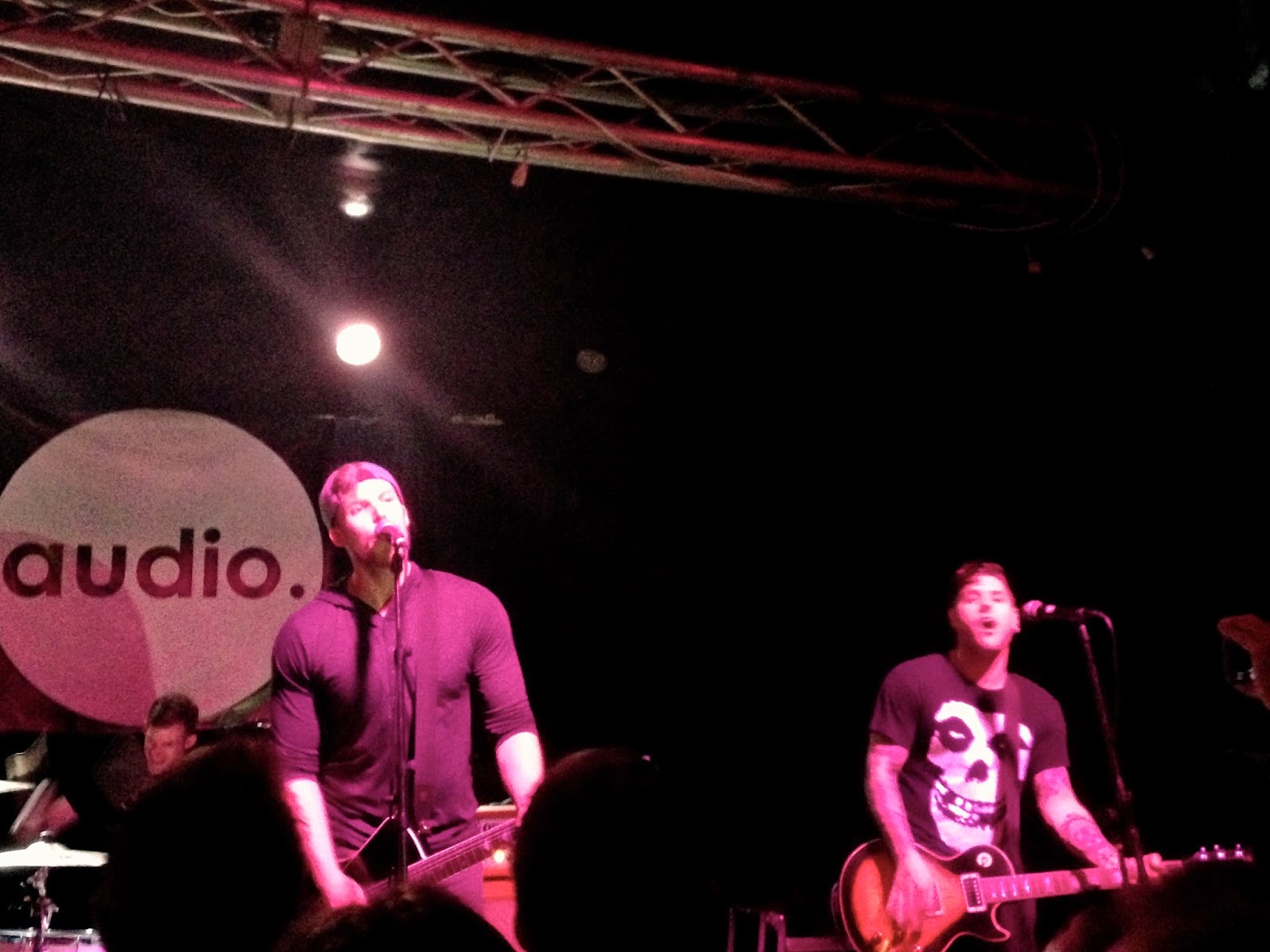The Swellers in concert on their farewell tour at Audio, Glasgow