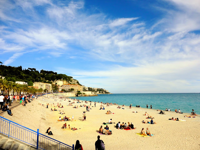 Beach / Plage de Nice, France