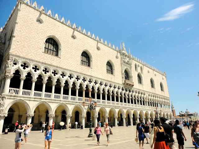The Doge's Palace / Palazzo Ducale in Piazza San Marco, Venice, Italy