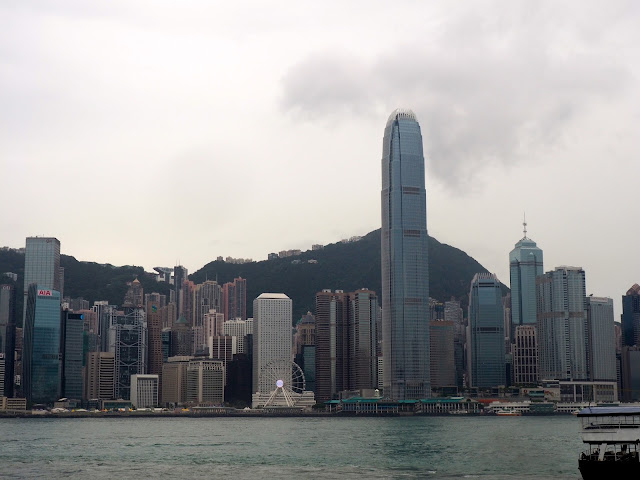 View of Hong Kong skyline from TST, Kowloon