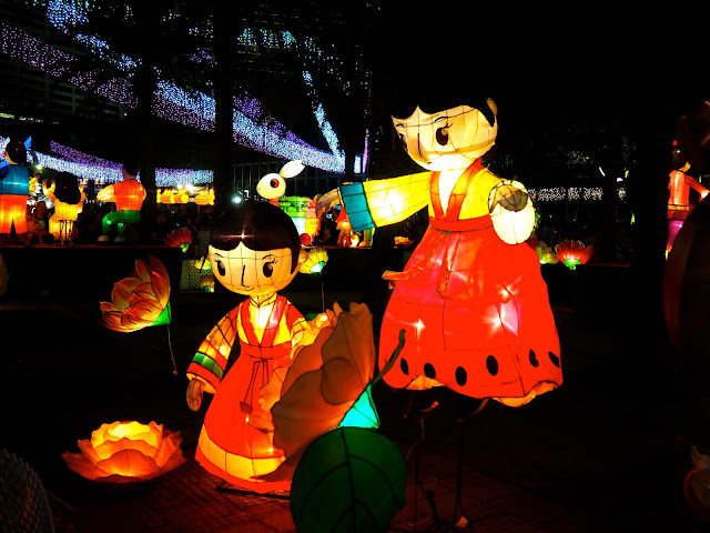 Lantern displays | Hong Kong Urban Mid-Autumn Festival in Victoria Park