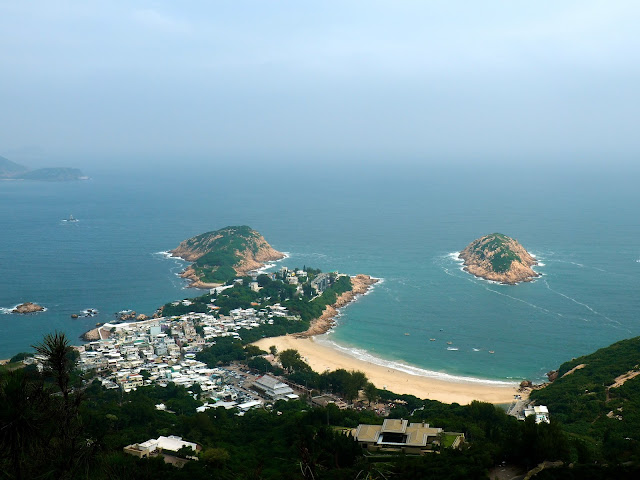 View of Shek O from Dragon' Back, Hong Kong Island