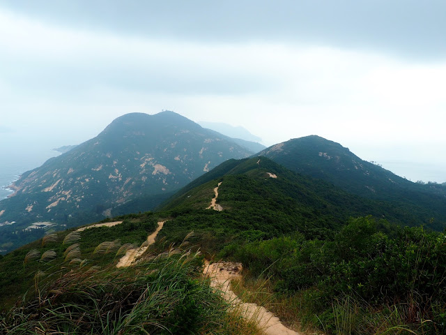 Hills of Shek O Country Park, along Dragon's Back trail, Hong Kong Island