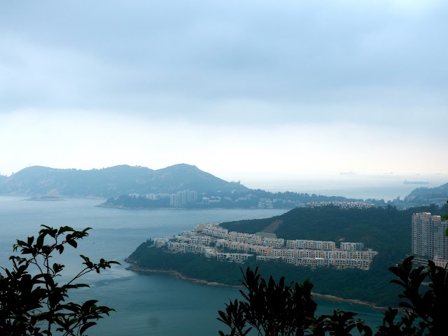 View of Red Hill, Stanley & Tai Tam Bay from Dragon's Back, Hong Kong Island