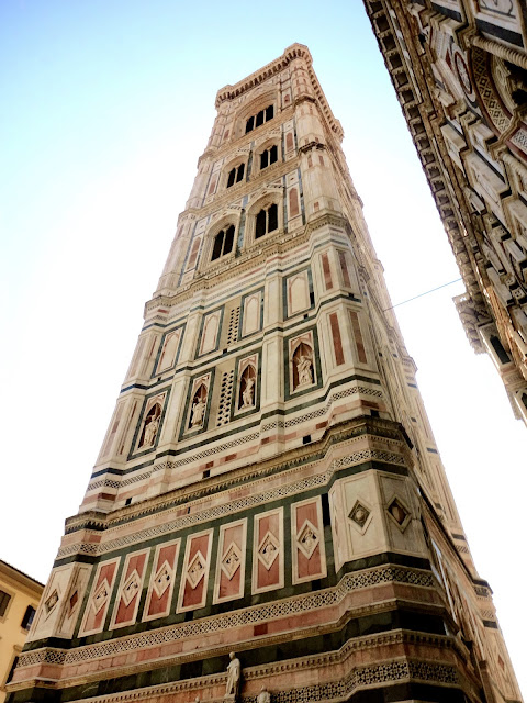 The bell tower, Campanile di Giotto, in Florence, Italy