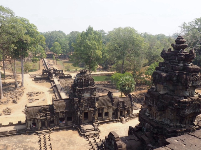 View from Baphuon temple in Angkor Thom