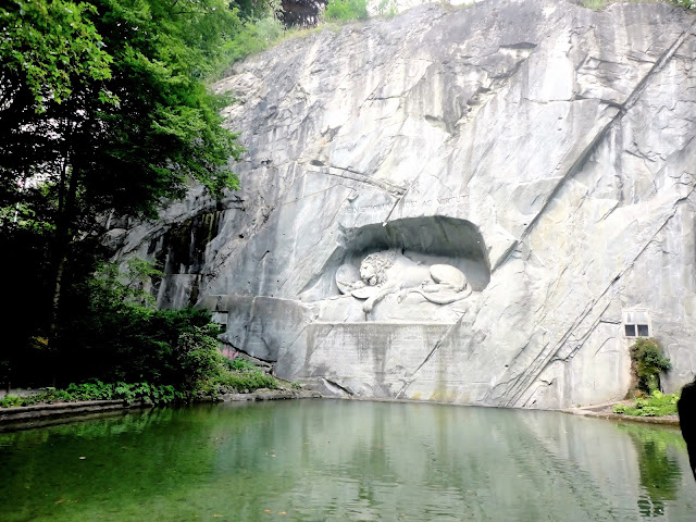 The Lion Monument, Lucerne, Switzerland