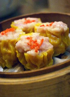 Pork and shrimp dumplings - dim sum