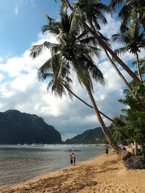 Corong Corong Beach near El Nido, Palawan, Philippines