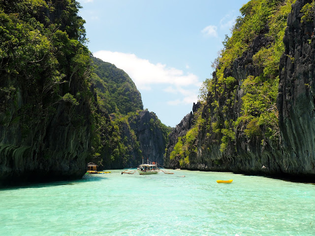 Entrance to Big Lagoon on Tour A of Bacuit Bay, El Nido, Palawan, Philippines