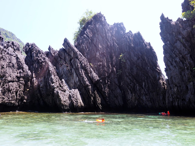 Hidden Beach on Tour C around Bacuit Bay, El Nido, Palawan, Philippines