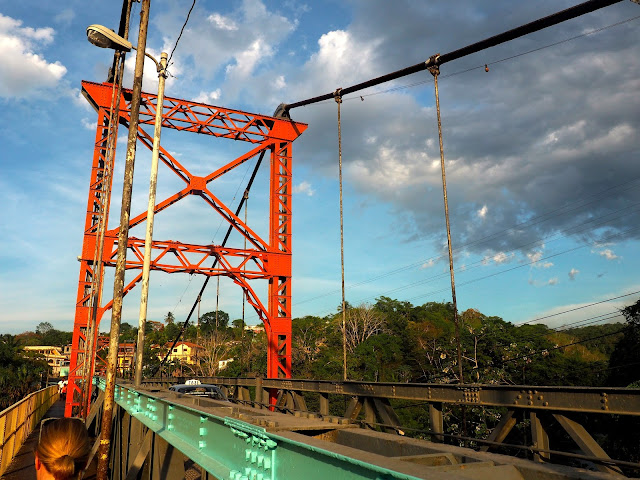 Bridge connecting San Ignacio and Santa Elena, Belize