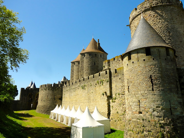 La Cite, Carcassonne, France