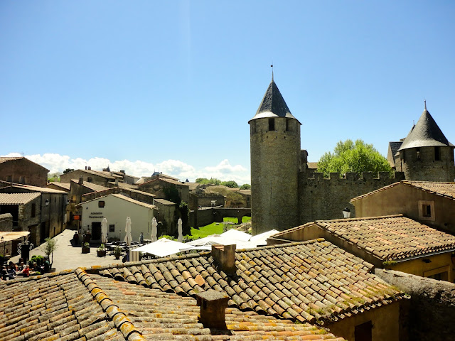 Inside La Cite, Carcassonne, France