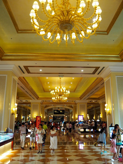Interior hallway of The Venetian, Macau