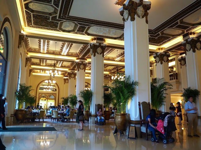 Interior of The Lobby at The Peninsula, Hong Kong