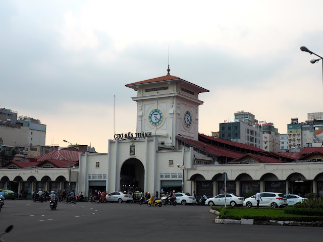 Ben Trahn Market in Ho Chi Minh City, Vietnam