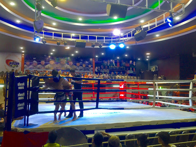 Muay thai kickboxing in Chiang Mai, Thailand