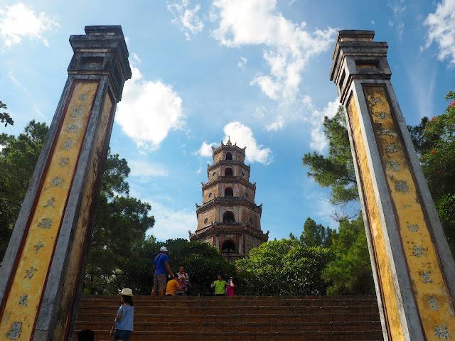 Thien Mu pagoda outside Hue, Vietnam