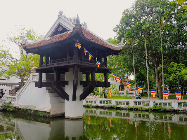 One Pillar Pagoda, Hanoi, Vietnam