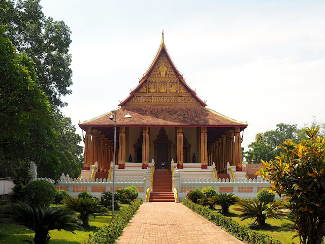 Ho Phra Keo temple museum in Vientiane, Laos