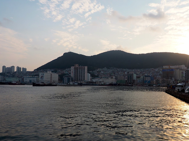 Harbour view from Nampo-dong, Busan, South Korea