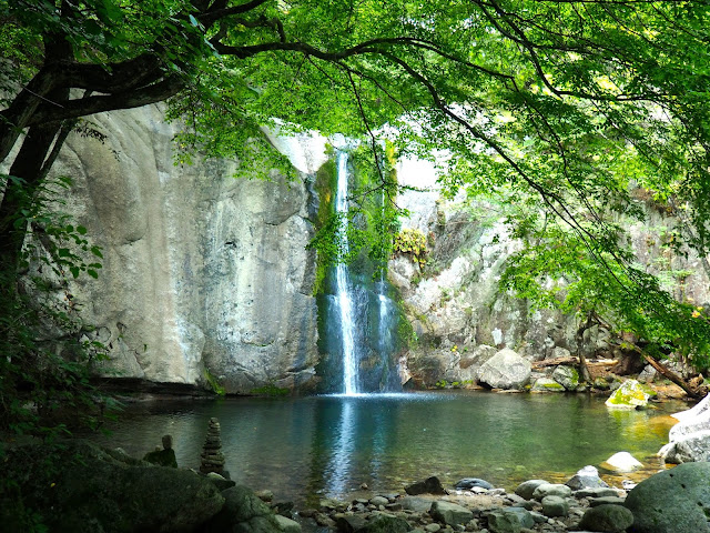 Guseong waterfall, near Cheongpyeongsa temple outside Chuncheon, South Korea