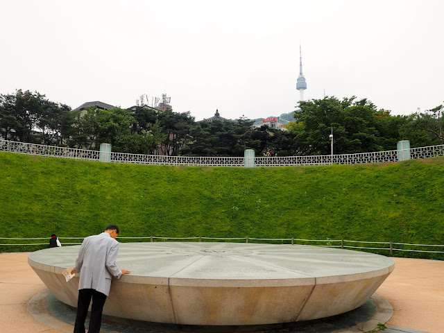 Millennium Square time capsule in Seoul, South Korea