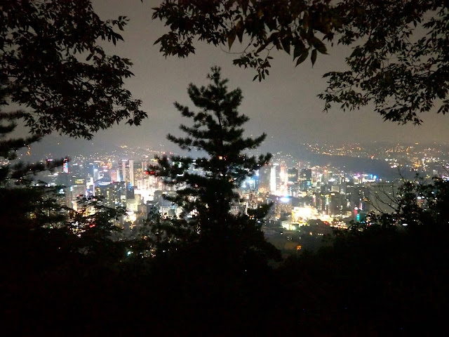 View from Mt Namsan of Seoul, South Korea