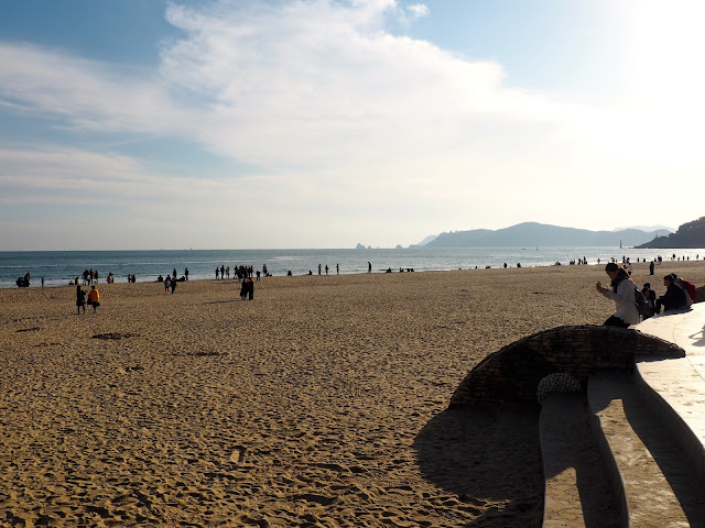 Haeundae beach, Busan, South Korea