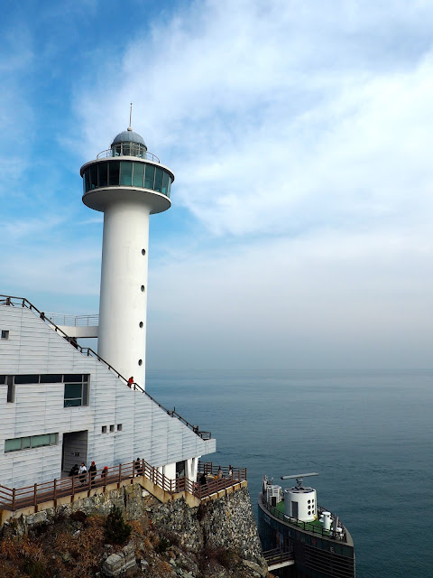 Yeongdo Lighthouse, Taejongdae Park, Busan, South Korea