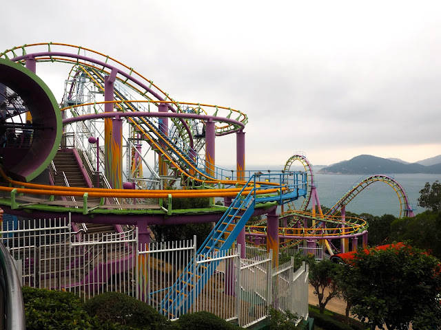 The Dragon rollercoaster, Ocean Park, Hong Kong