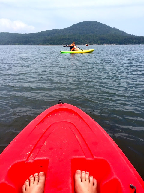 Kayaking at Hoi Ha, Sai Kung Peninsula, Hong Kong