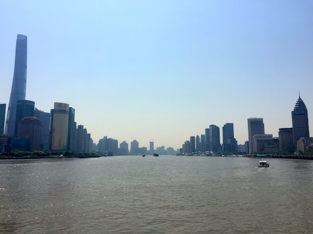 Huangpu river, Shanghai, China