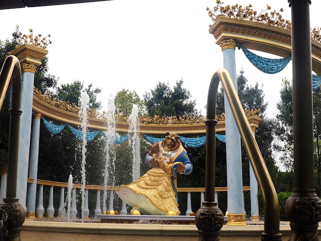 Beauty and the Beast in the Voyage to the Crystal Grotto, Shanghai Disneyland, China