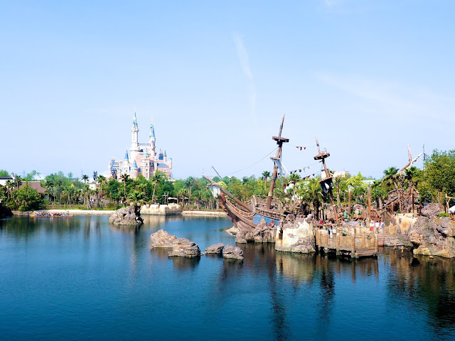 Enchanted Storybook Castle and Treasure Cove, Shanghai Disneyland, China