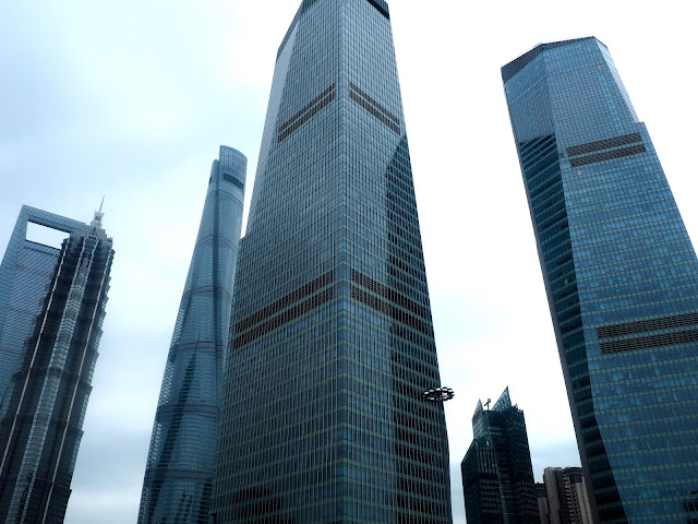 Pudong skyscrapers, Shanghai, China
