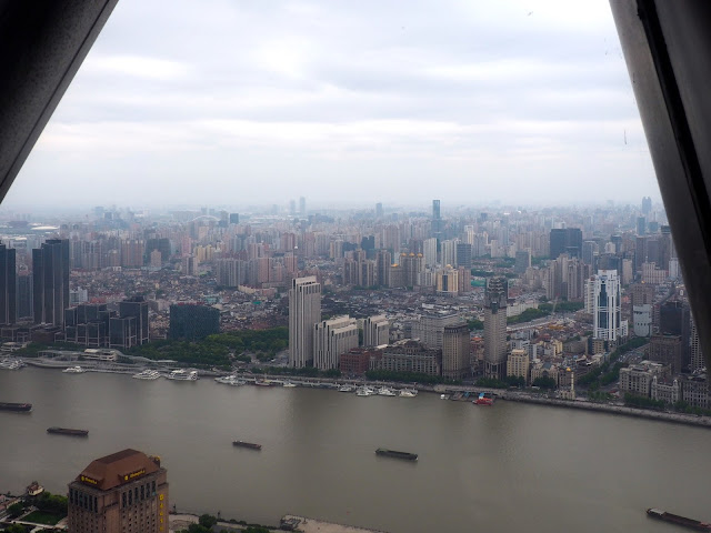 View from the Oriental Pearl Tower, Shanghai, China