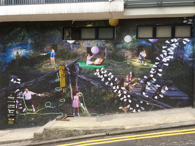 Sheung Wan street art, Hong Kong