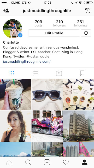 Instagram profil screenshot