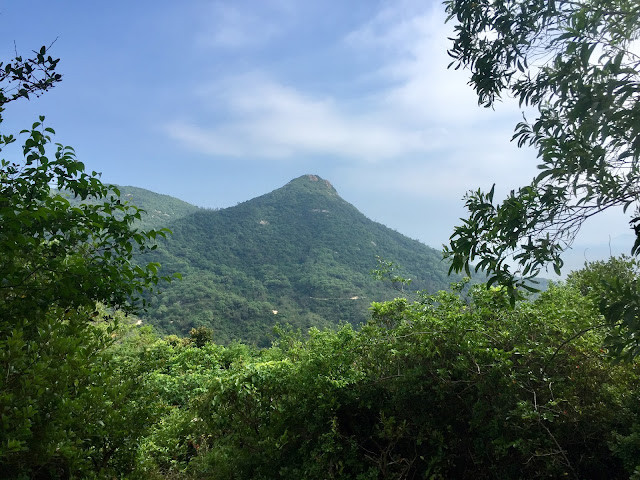 Countryside hill views on the Lantau Trail from Mui Wo to Pui O, Hong Kong